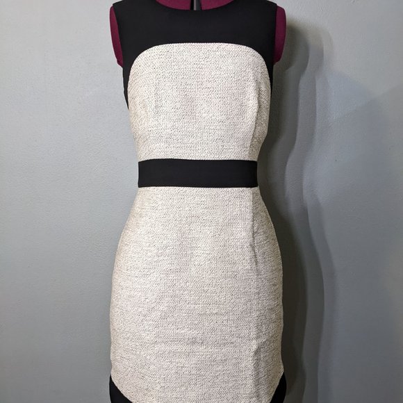 Banana Republic Tweed Work Dress 4p - Picture 2 of 6